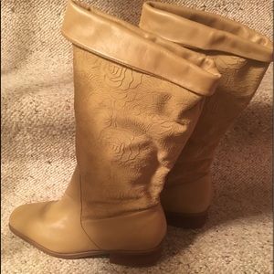 Suela Khaki Genuine Leather Boots